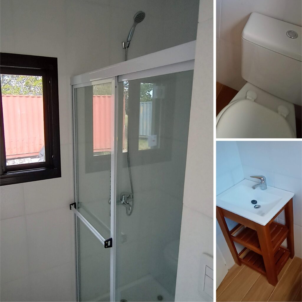 interior de contenedor